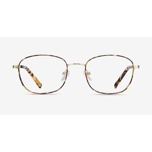 Eyebuydirect Fortune Metal‎ Tortoise Eyeglasses Adjustable Nose Pads Small lense